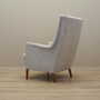 Vintage Armchair Wood Textile Grey 1960s 5