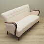 Vintage Sofa Beech wood Beige Fabric 1960s 7
