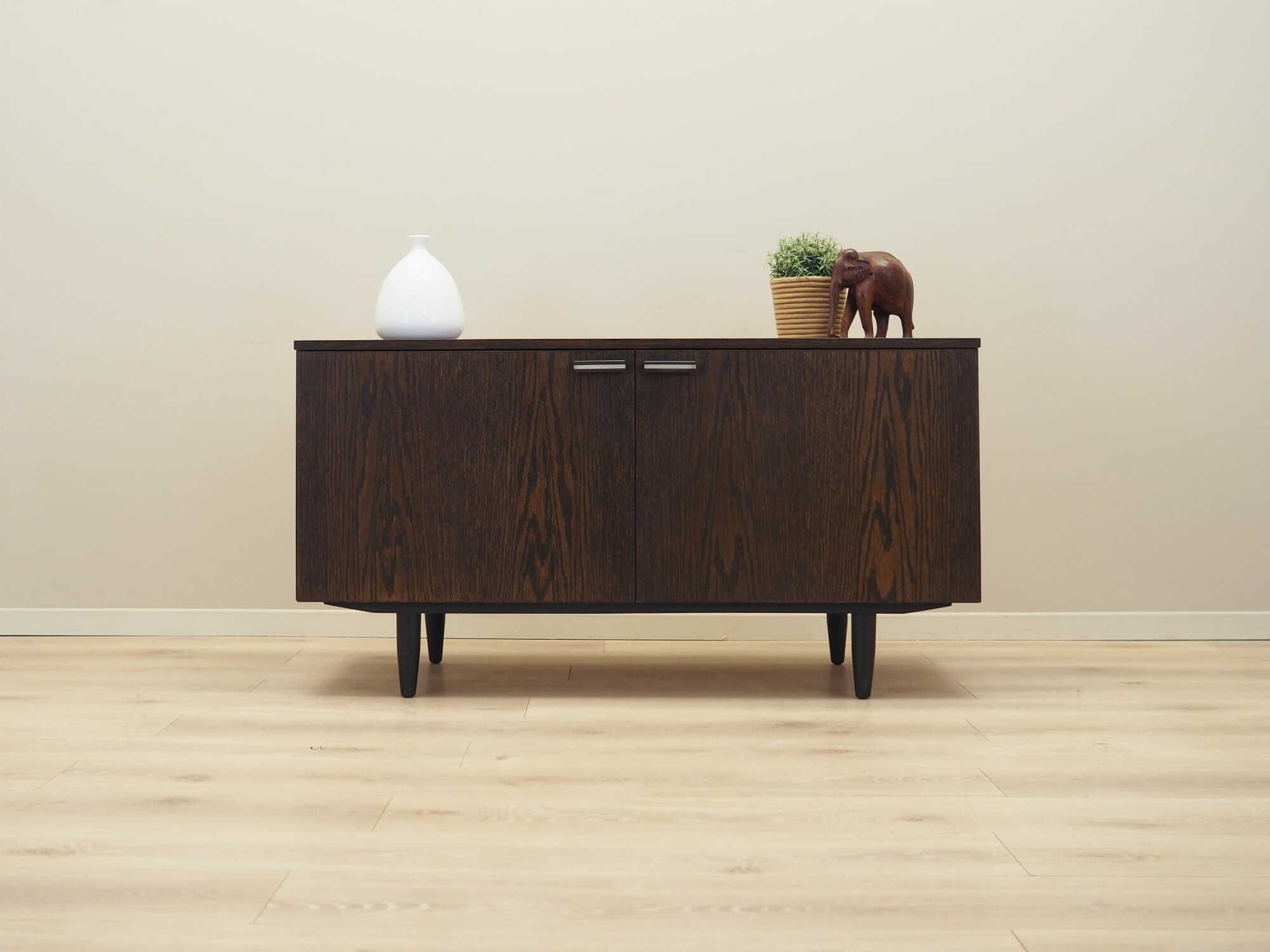 Cabinet Wood Brown 1970s 1