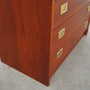 Vintage Chest of Drawers Teak Wood Brown 1960s 7