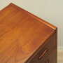 Vintage chest of drawers Teak wood Brown 1970s 9