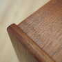Vintage chest of drawers Teak wood Brown 1970s 8