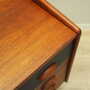 Vintage Chest of Drawers Teak Wood Brown 1970s 8