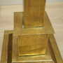 Floor lamp brass gold 1960s 6