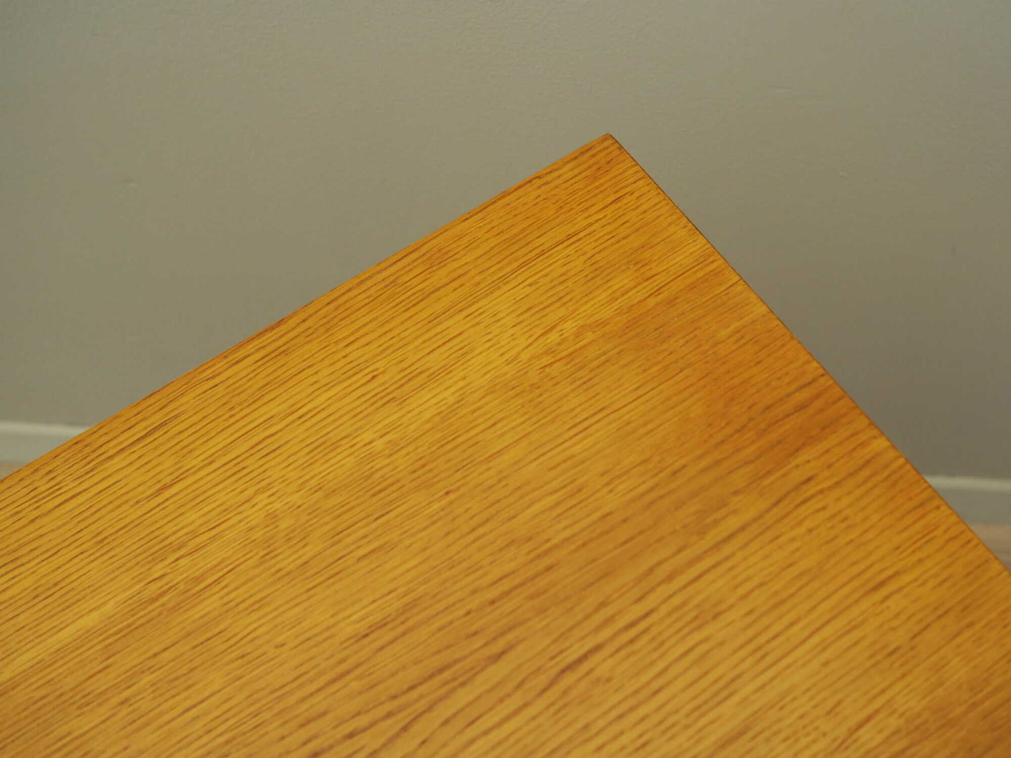 Vintage Desk Ash Wood Brown 1970s 7