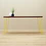 Scrivania in legno multicolore anni '70 1
