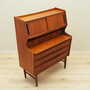 Secretaire in legno marrone anni '70 7