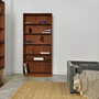 Bücherregal Holz Braun  2