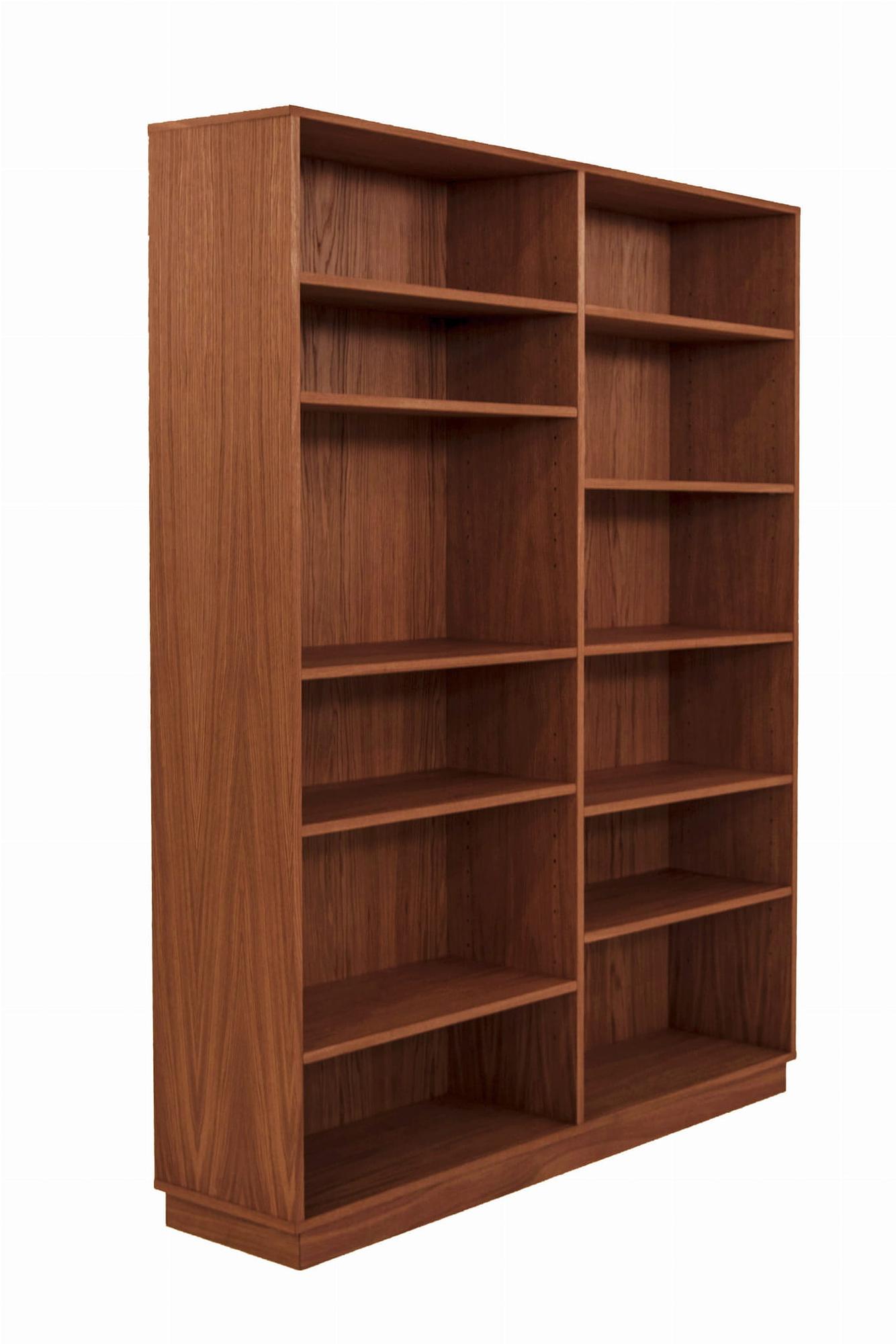 Bücherregal Holz Braun  3