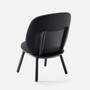 Naïve Loungestuhl Eschenholz Stoff Grau 5