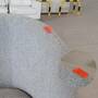 Design-Award-Winning Paula 3-Sitzer Sofa Maya Warm Grey 7