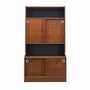 Bookshelf Wood Brown 1970s 0