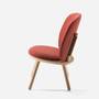 Naïve Loungestuhl Eschenholz Stoff Cognac 3