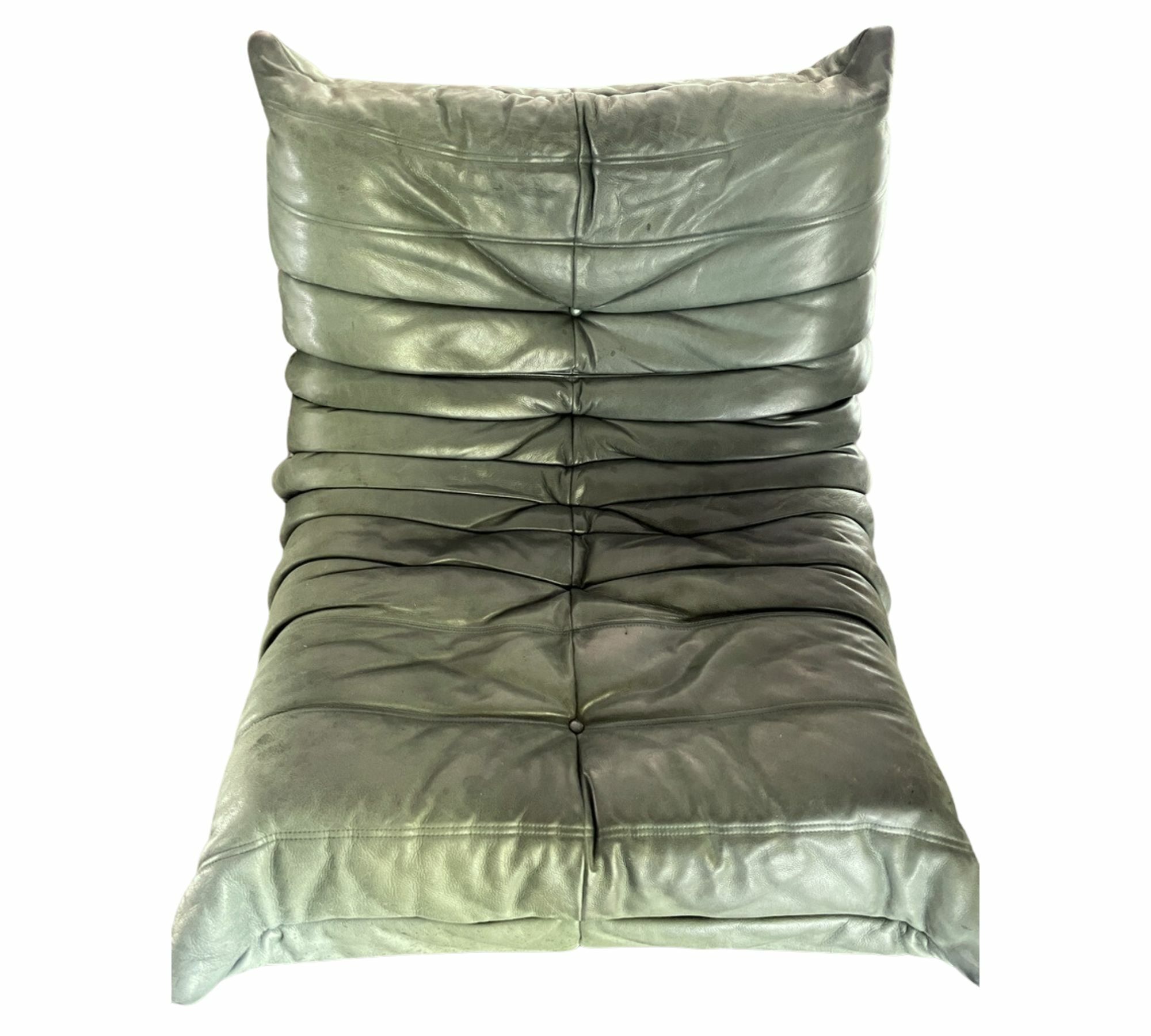 Togo Sessel Leder Grün 5