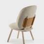 Naïve Armchair Ash wood Sheepskin Natural 4