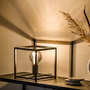 Table lamp steel black 1