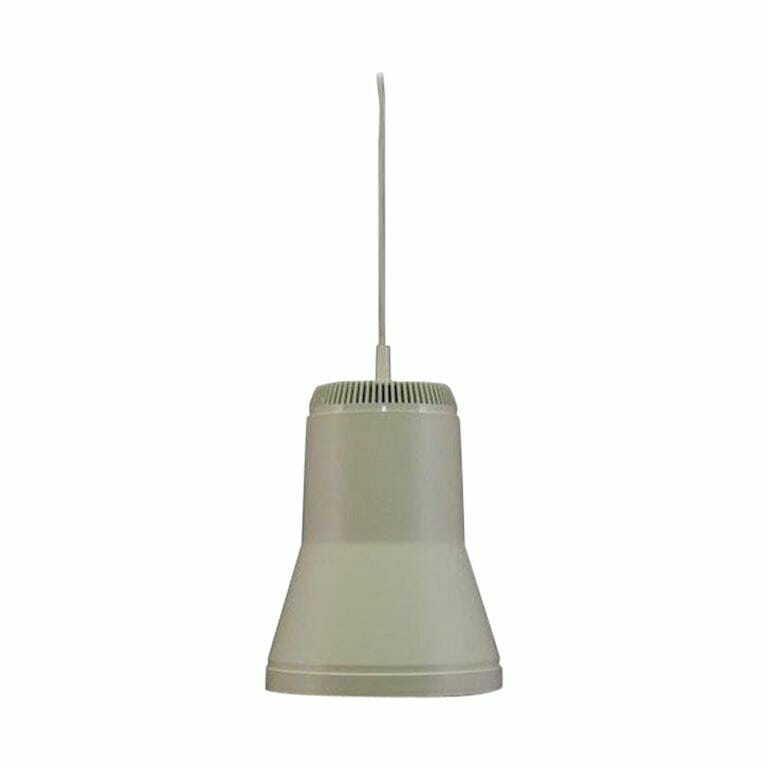 Vintage pendant lamp plastic white 1970s 
 0