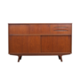 Vintage sideboard teak brown 1960s 0
