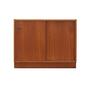 Vintage Cabinet Teak Wood Brown 1970s 0
