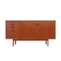 Vintage chest of drawers Teak brown 1960s 0