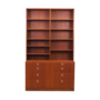 Vintage Bookshelf Teak Brown 1960s 0