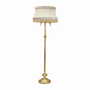 Vintage Floor Lamp Metal Textile Gold 1970s 0