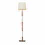 Vintage floor lamp metal plastic beige 1970s 0