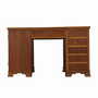 Vintage desk wood brown 1960s 0