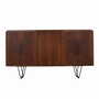 Vintage Sideboard Walnut Brown 1960s 0