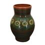Vintage Vase Ceramic Multicolor 1970s 0