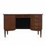 Desk Wood Brown 1970s 0