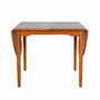 Vintage dining table Teak brown 1970s 0
