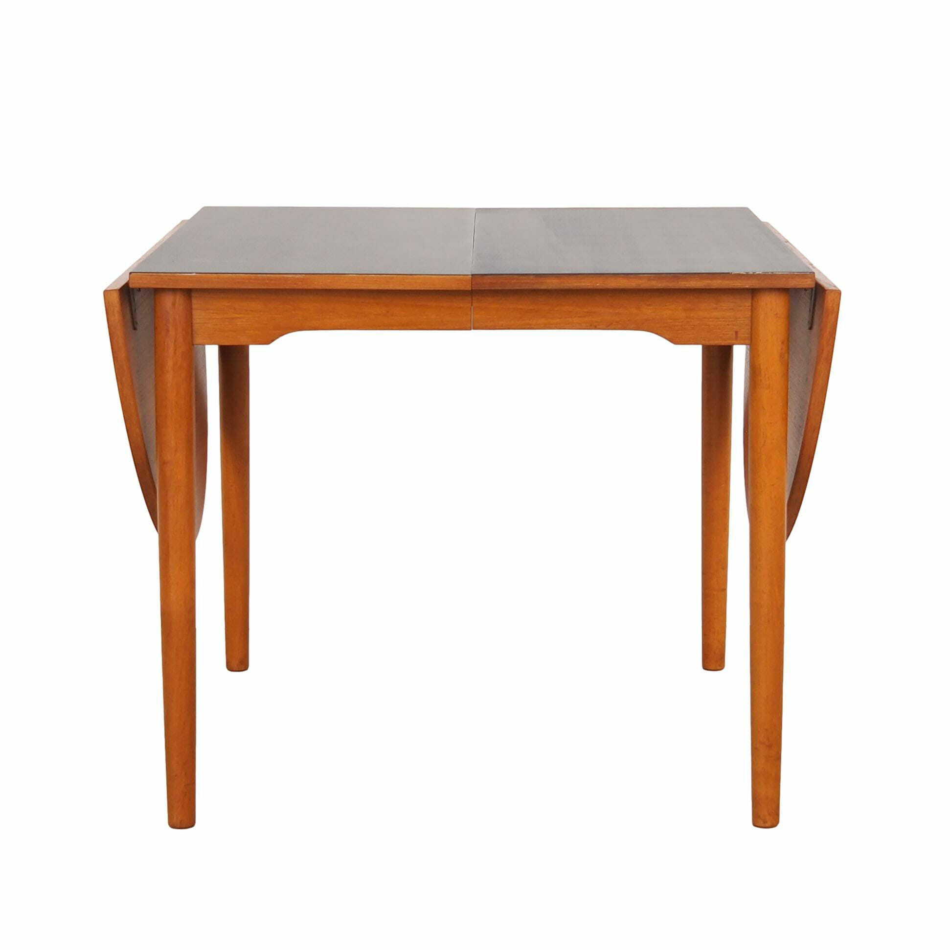 Vintage dining table Teak brown 1970s 0