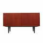 Vintage cabinet teak brown 1960s 0