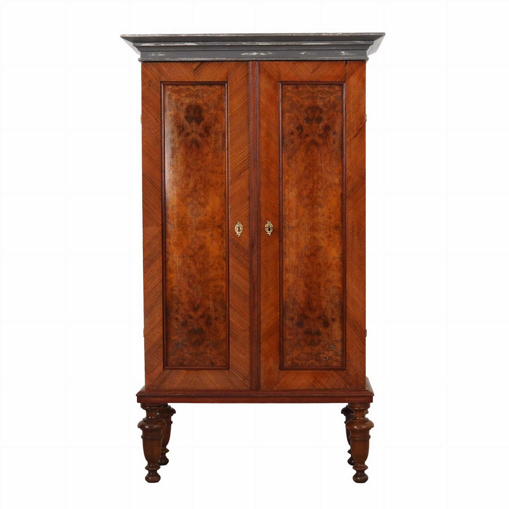 Vintage chest of drawers Pine wood Brown 1960s 0