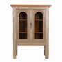 Vintage Display Cabinet Wood Grey 1960s  0