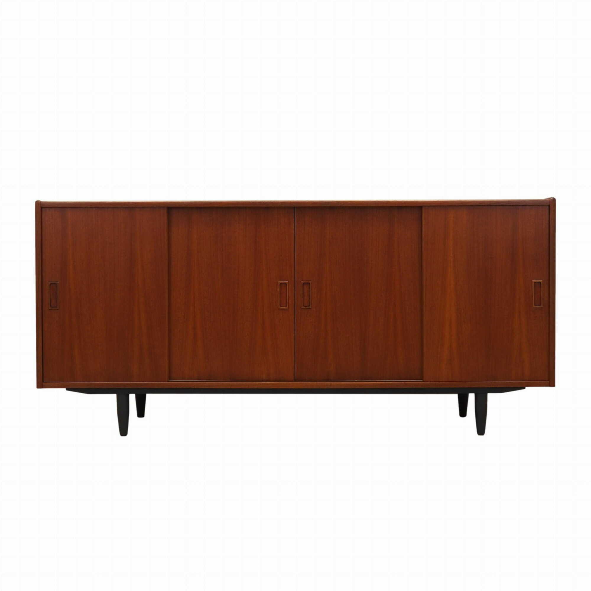Vintage Sideboard Teak wood Brown 1970s 0