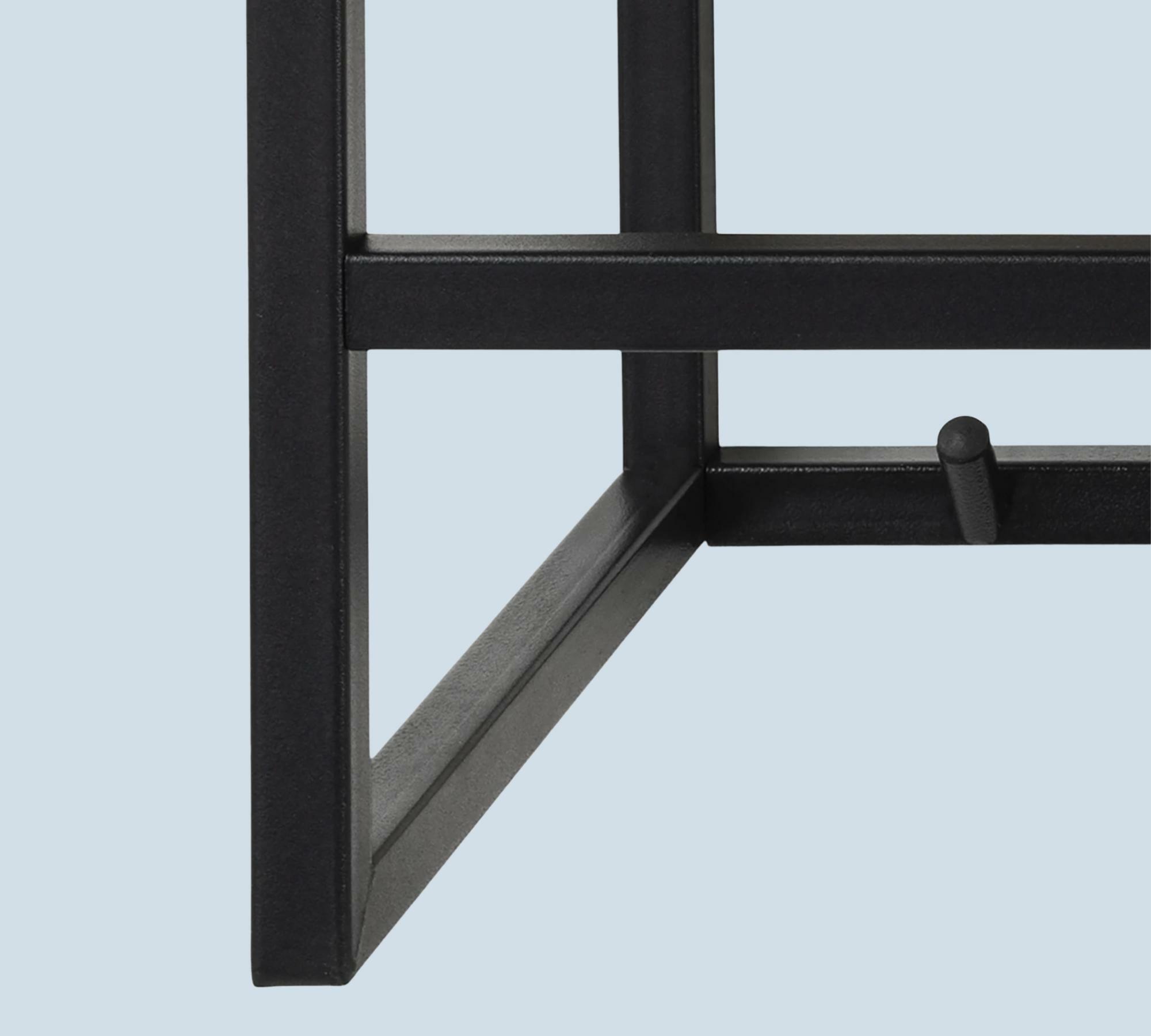 Wandgarderobe Wildeichendekor Braun 5