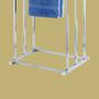 Handtuchständer Chrom Silber 2