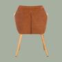 Armchair Vegan Leather Cognac 2