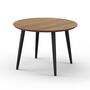 Hubert Couchtisch Walnut Ø 60cm 0
