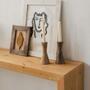Konsolentisch Kiefernholz Sand 3