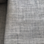 Sofa Chaise Longue Left Textile Steel Grey 4