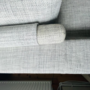 Sofa Chaise Longue Left Textile Steel Grey 7