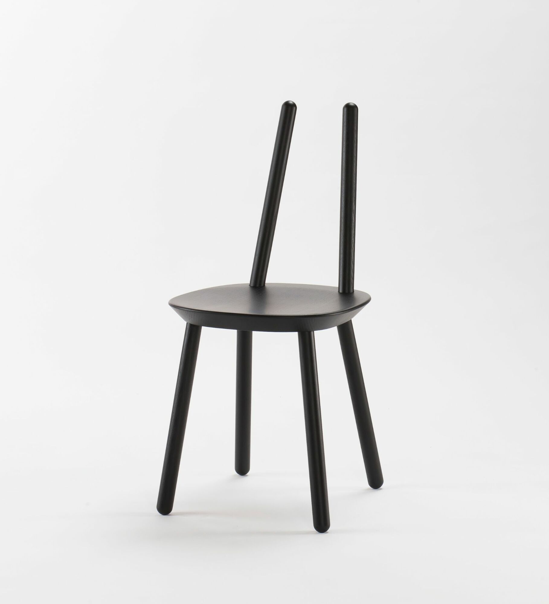 Sedia Naïve Frassino Nero 5