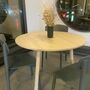 Profile Table Ash wood Natural Ø 94 cm 0