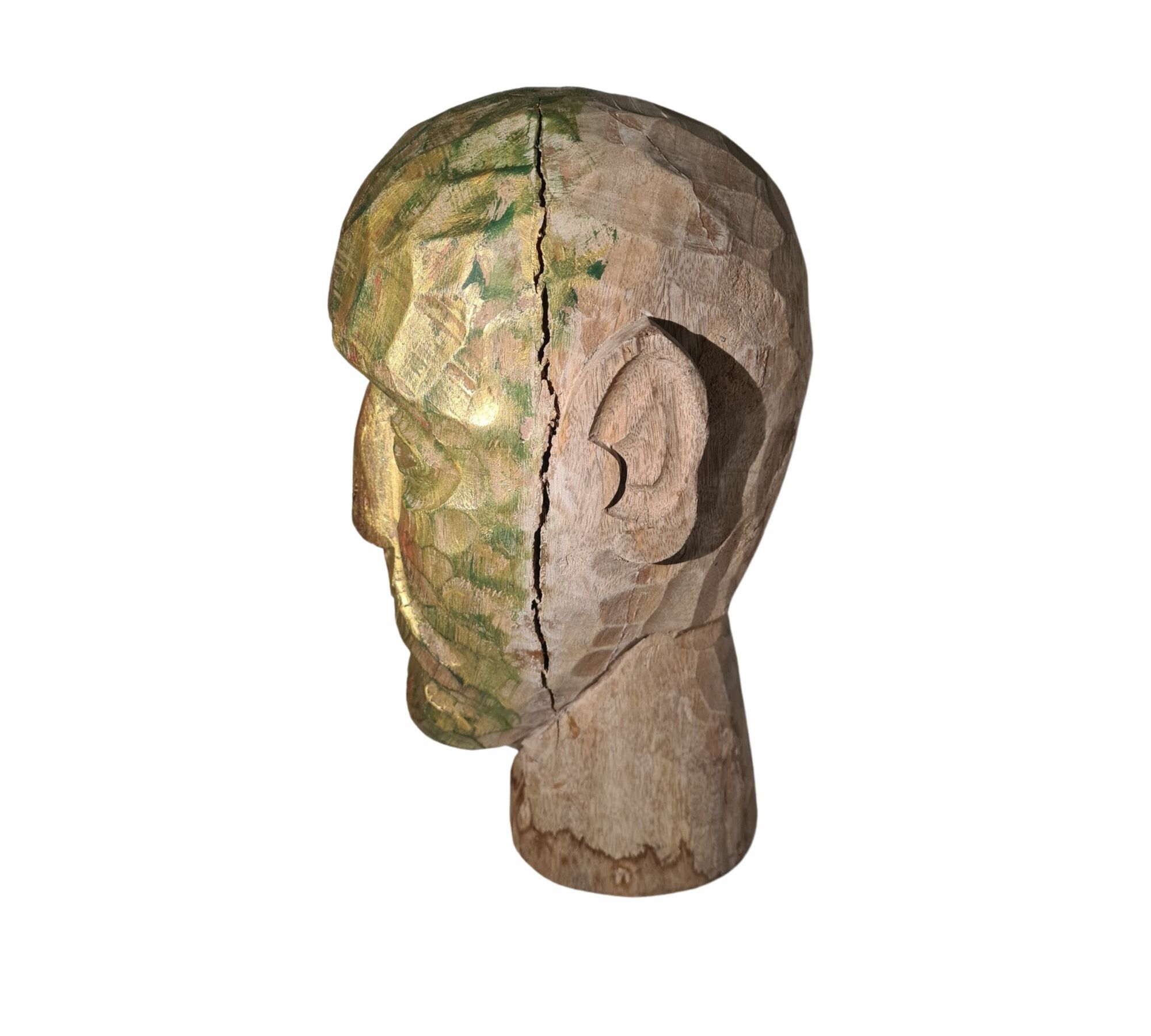 Jackson bust Mango wood Natural 5