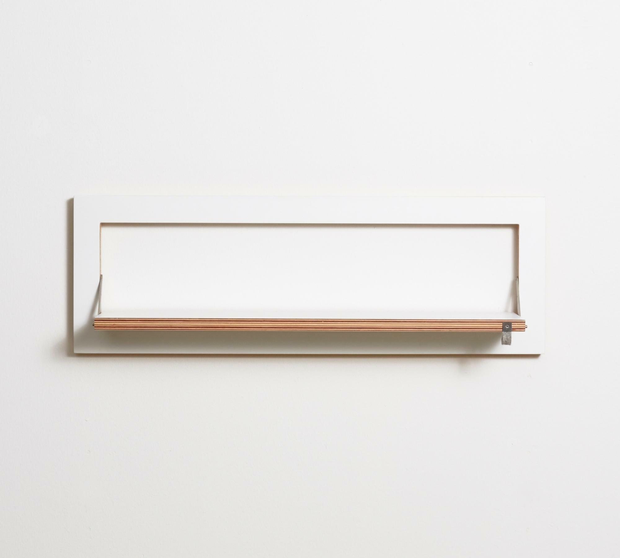 Fläpps Wall shelf 80x27-1 White 1