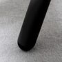 2x Peropos Dining Chair Metal Plastic Grey 3