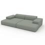 Pyllow 3-Sitzer Sofa Feingewebe Schiefergrau 1